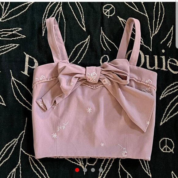 Liz Lisa bow tank top - Picture 1 of 3